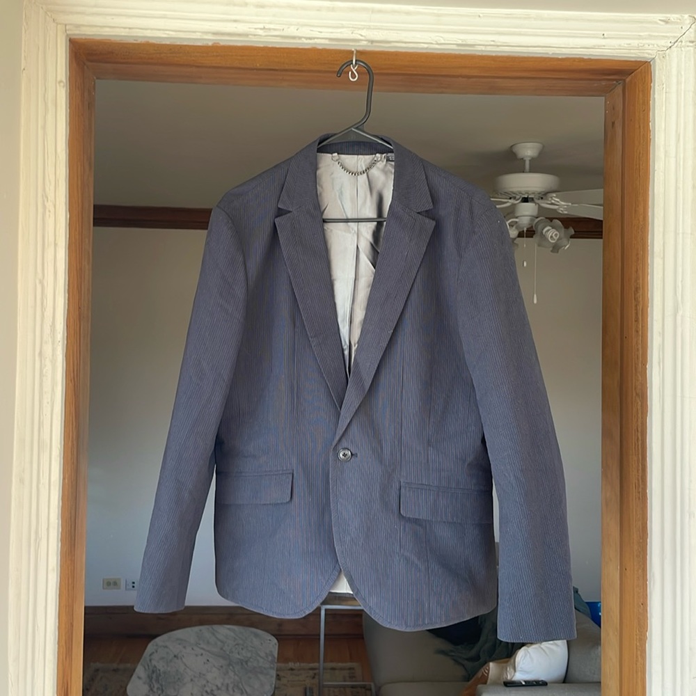Navy Armani Exchange men’s jacket